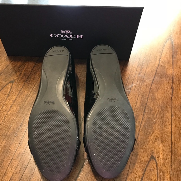 Coach Patent Black Shoes - Picture 3 of 3